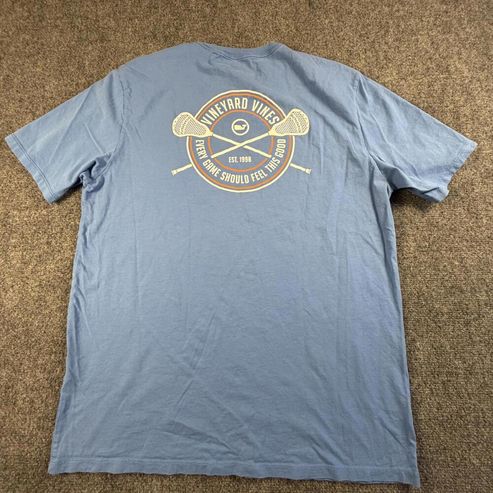 Vineyard Vines Men's Blue Graphic T-Shirt Size Large #1550 - Picture 4 of 6